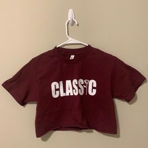 Cropped “Classic” Tee